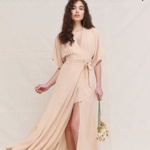 Reformation Winslow Dress - Champagne